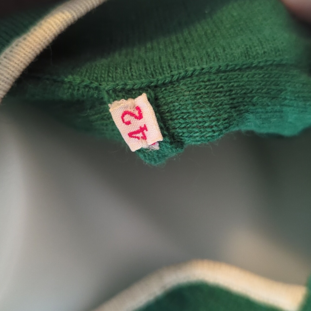 EUC- Sonia Rykiel Green Sweater- SZ 42/M - Picture 4 of 7